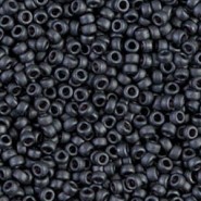 Miyuki seed beads 11/0 - Matted metallic slate 11-2065